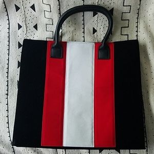 GROOVE VELVET RACING STRIPED BAGS